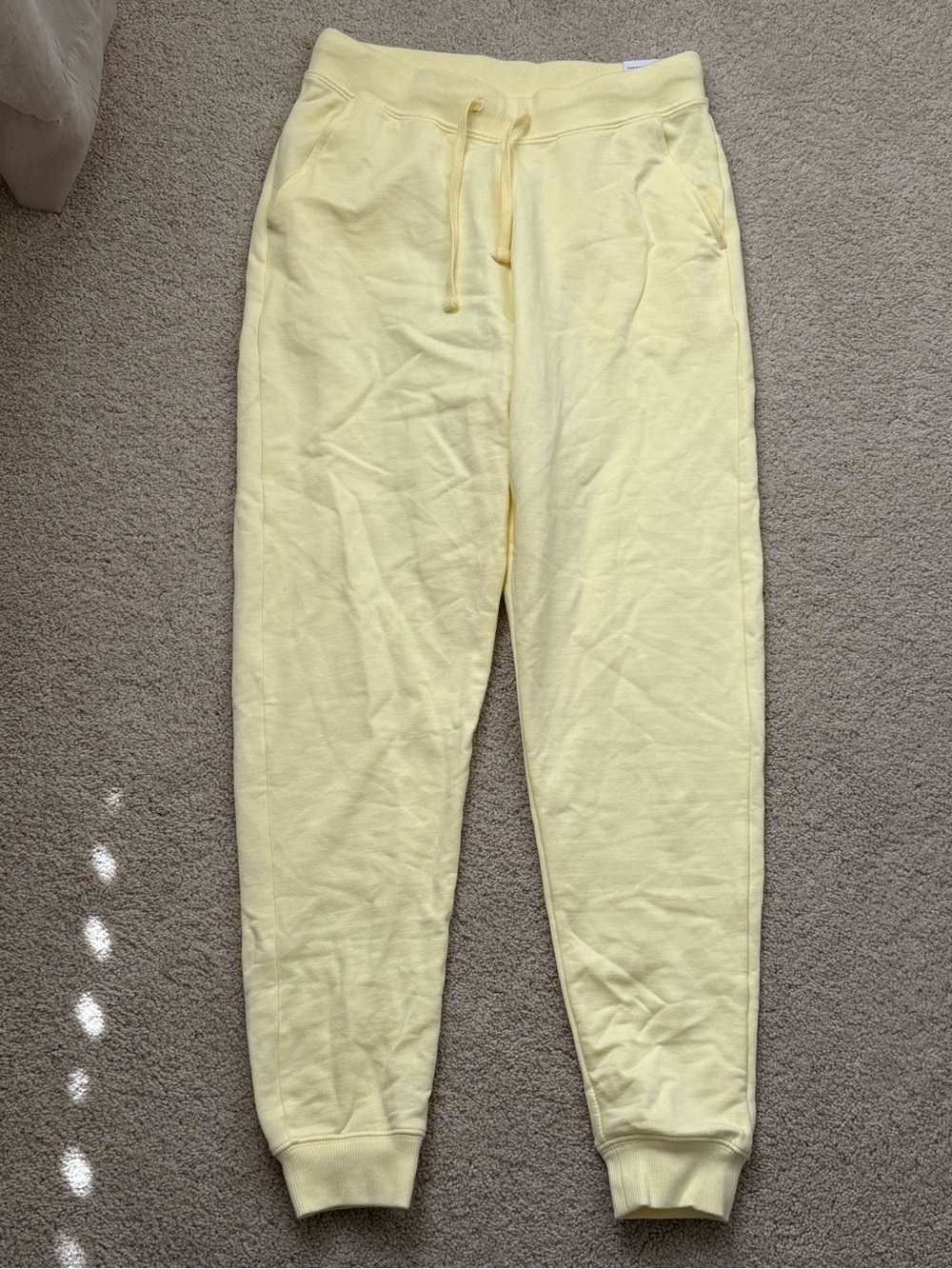 Nike Light Yellow Women's Jogger Pants